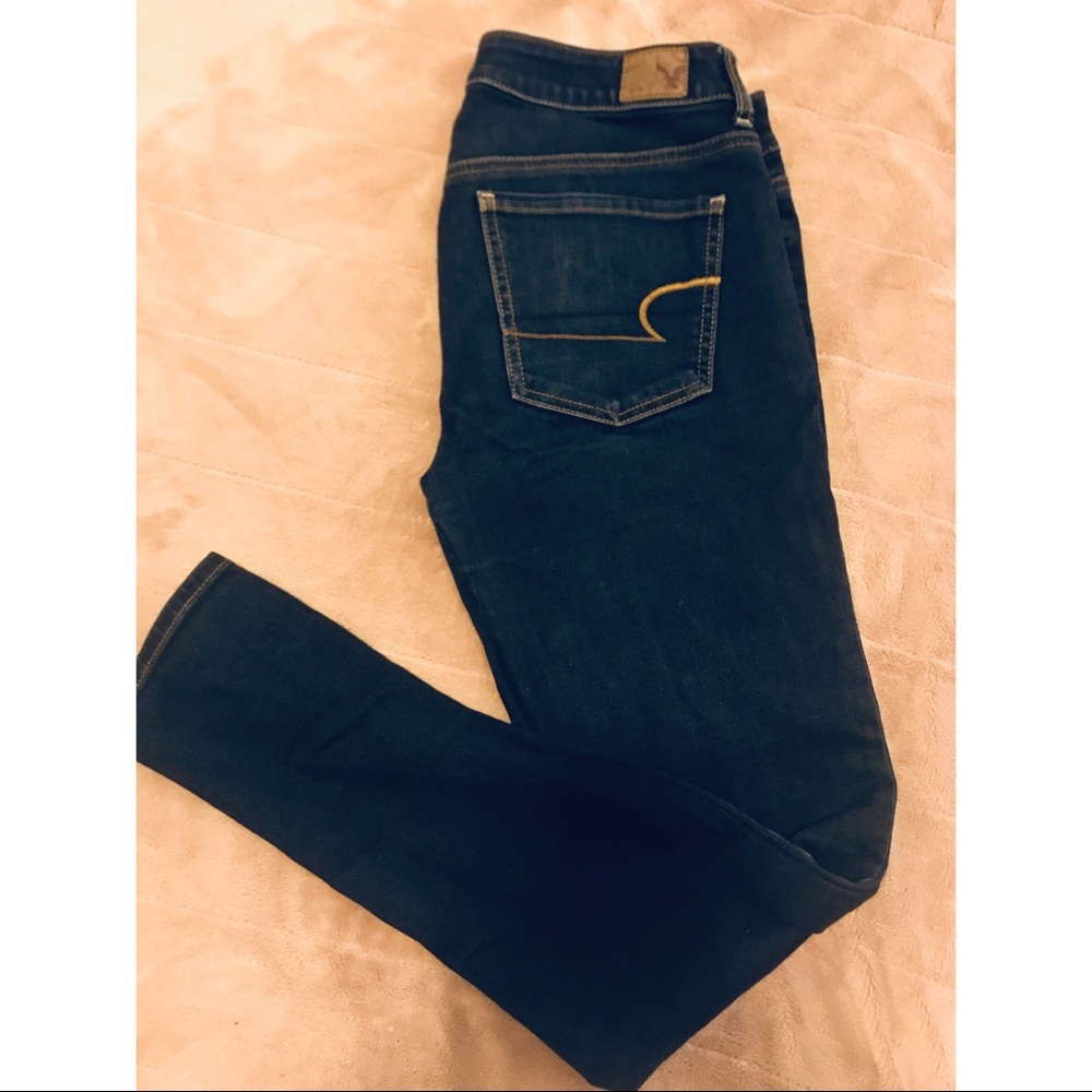 American Eagle Dark Denim Jeggings